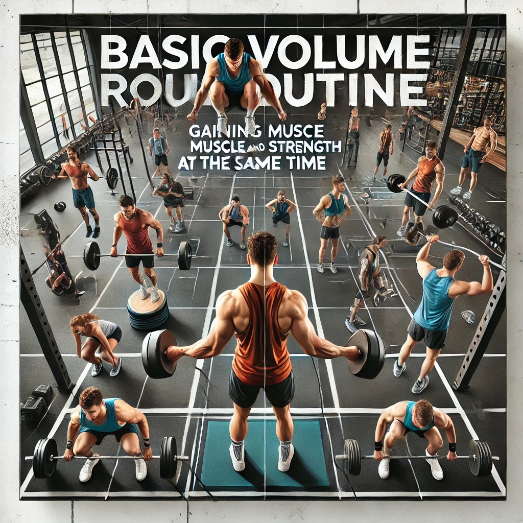 Basic Volume Routine Gaining Muscle