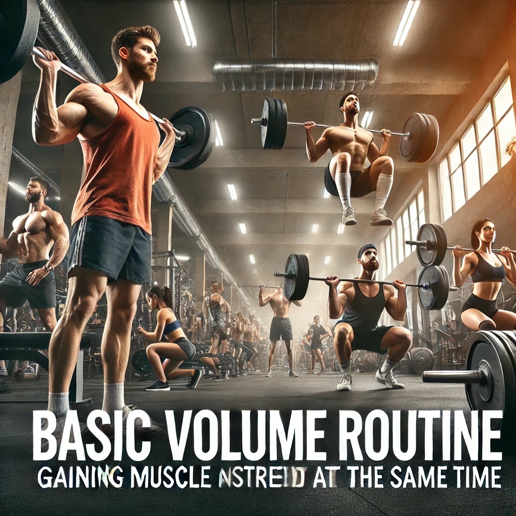 Basic Volume Routine Gaining muscle and strength at the same time